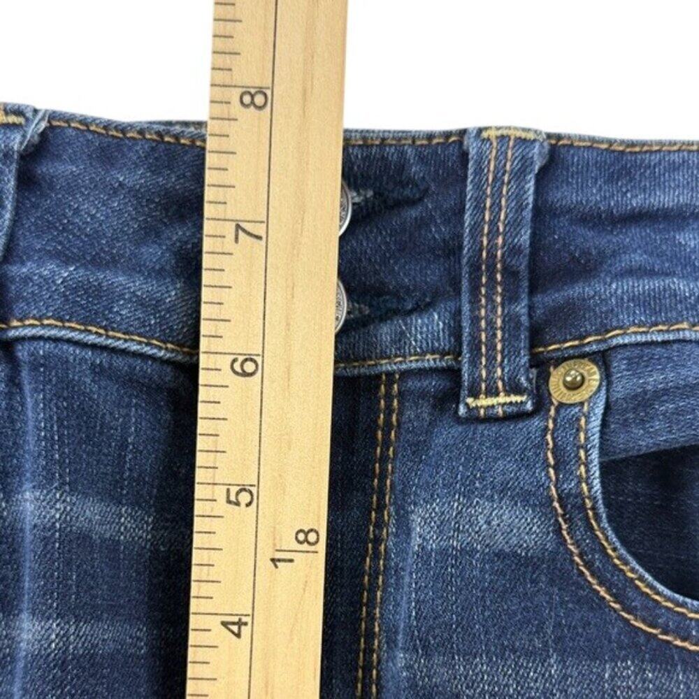 American Eagle Artist Crop Jeans Low Rise Size 6 - Picture 7 of 10